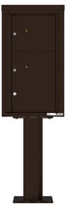 Florence 4C Pedestal 4C08S-2P-P Dark Bronze