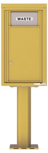 Florence 4C Pedestal 4C08S-BIN-P Gold Speck