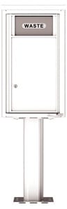 Florence 4C Pedestal 4C08S-BIN-P White