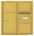 Florence 4C Mailboxes 4C09D-04 Gold Speck