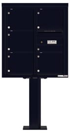 Florence 4C Pedestal 4C09D-06-P Black