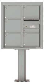 Florence 4C Pedestal 4C09D-06-P Silver Speck