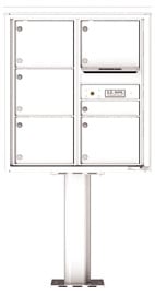 Florence 4C Pedestal 4C09D-06-P White