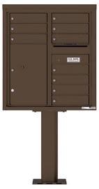 Florence 4C Pedestal 4C09D-10-P Antique Bronze