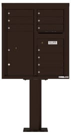 Florence 4C Pedestal 4C09D-10-P Dark Bronze