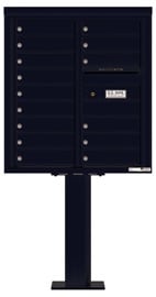 Florence 4C Pedestal 4C09D-15-P Black