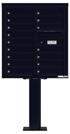 Florence 4C Pedestal 4C09D-16-P Black