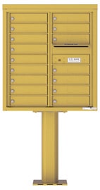 Florence 4C Pedestal 4C09D-16-P Gold Speck