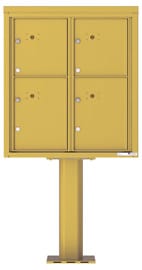 Florence 4C Pedestal 4C09D-4P-P Gold Speck