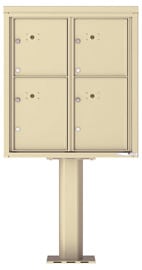 Florence 4C Pedestal 4C09D-4P-P Sandstone