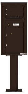 Florence 4C Pedestal 4C09S-02-P Dark Bronze