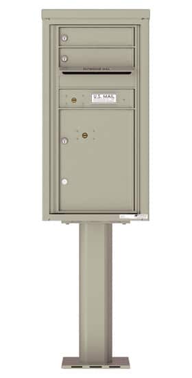 4C09S02-P Commercial 4C Pedestal Mailboxes