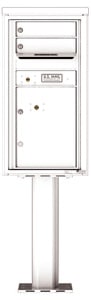 Florence 4C Pedestal 4C09S-02-P White