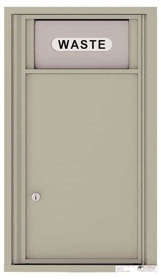 4C Mailboxes 4C09S-Bin Trash and Recycling Bin Product Image