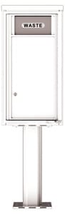 Florence 4C Pedestal 4C09S-BIN-P White