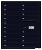 Florence 4C Mailboxes 4C10D-18 Black