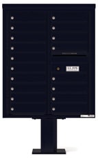 Florence 4C Pedestal 4C10D-18-P Black