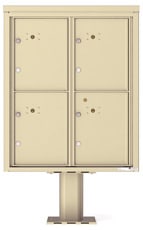 Florence 4C Pedestal 4C10D-4P-P Sandstone