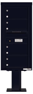 Florence 4C Pedestal 4C10S-04-P Black