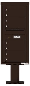 Florence 4C Pedestal 4C10S-04-P Dark Bronze