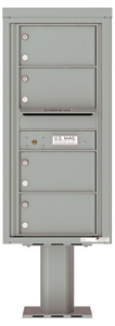Florence 4C Pedestal 4C10S-04-P Silver Speck