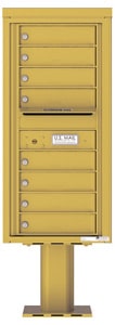 Florence 4C Pedestal 4C10S-08-P Gold Speck