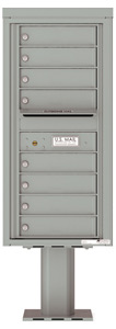 Florence 4C Pedestal 4C10S-08-P Silver Speck