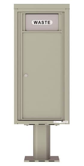 4C10SBIN 4C Pedestal Trash Recycling Bin