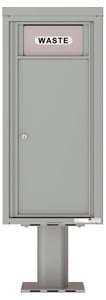 Florence 4C Pedestal 4C10S-BIN-P Silver Speck