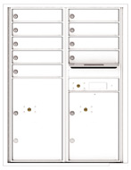 Florence 4C Mailboxes 4C11D-09 White
