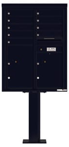 Florence 4C Pedestal 4C11D-09-P Black