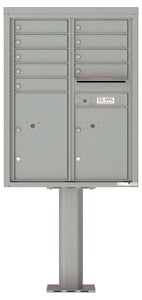Florence 4C Pedestal 4C11D-09-P Silver Speck