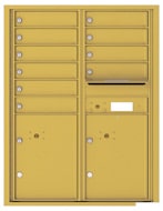 Florence 4C Mailboxes 4C11D-10 Gold Speck
