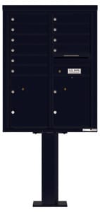 Florence 4C Pedestal 4C11D-10-P Black
