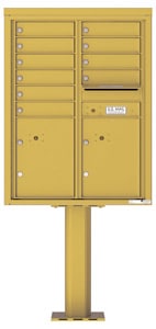 Florence 4C Pedestal 4C11D-10-P Gold Speck