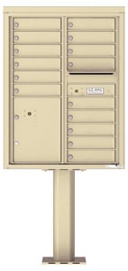 Florence 4C Pedestal 4C11D-15-P Sandstone