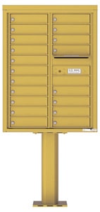 Florence 4C Pedestal 4C11D-19-P Gold Speck