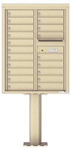 Florence 4C Pedestal 4C11D-20-P Sandstone