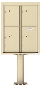 Florence 4C Pedestal 4C11D-4P-P Sandstone