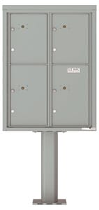 Florence 4C Pedestal 4C11D-4P-P Silver Speck