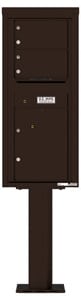 Florence 4C Pedestal 4C11S-02-P Dark Bronze