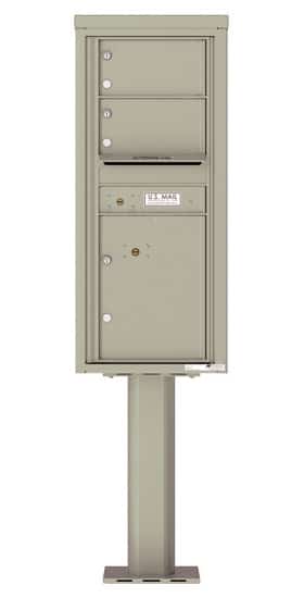 4C11S02-P Commercial 4C Pedestal Mailboxes