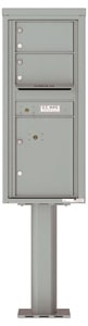 Florence 4C Pedestal 4C11S-02-P Silver Speck