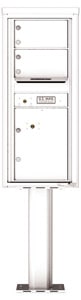 Florence 4C Pedestal 4C11S-02-P White
