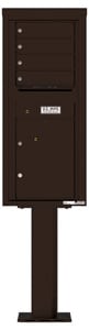 Florence 4C Pedestal 4C11S-04-P Dark Bronze