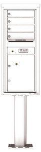Florence 4C Pedestal 4C11S-04-P White
