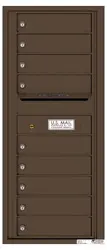 Florence 4C Mailboxes 4C11S-09 Antique Bronze