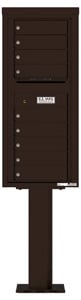 Florence 4C Pedestal 4C11S-09-P Dark Bronze