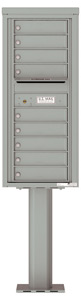 Florence 4C Pedestal 4C11S-09-P Silver Speck