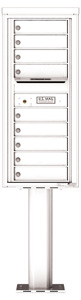 Florence 4C Pedestal 4C11S-09-P White